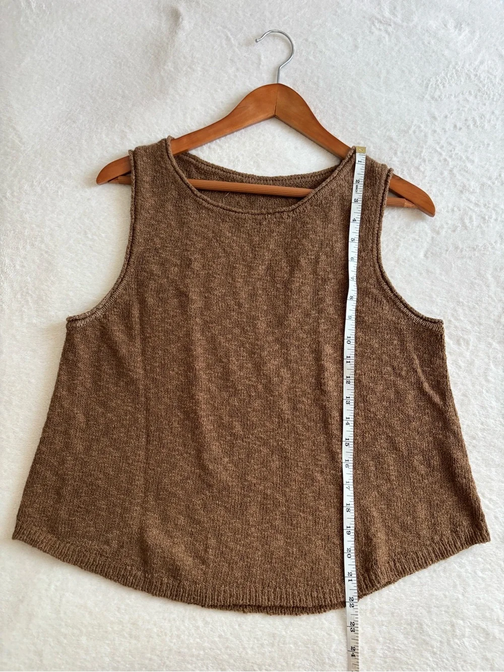 Free People | Women’s Cozy Ribbed Knit Tank and Lounge Pants Set Brown